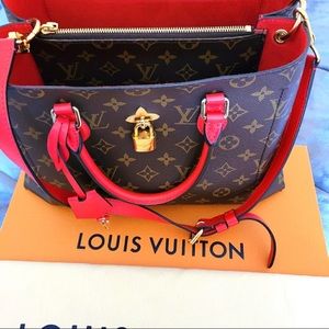 Authentic Louis Vuitton Flower Tote